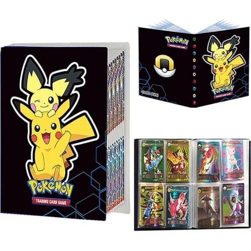 Takara Tomy Pokemon New 240Pcs Album Cards Book Toys Anime Pikachu Game Card Collection Folder Toy Children Gifts