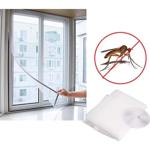 1.3x1.5M Anti Mosquito Window Net Mesh Screen Room Cortinas Mosquito Curtains Net Curtain Protector Fly Screen Inset