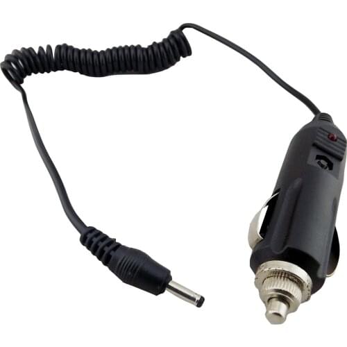 1x Car Charger DC Power 3.5mm x 1.35mm Male Plug Adapter Cigarette Lighter Connector Cable 5FT 12V 1A