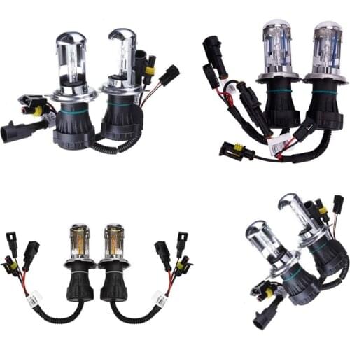 2X Bulb AUTO HID BI-Xenon Beam HI / LOW Bulb H4 (55W, 6000K)