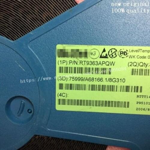 5PCS RT9363APQW RT9363A RT9363 BW-8G Brand new and original chip IC
