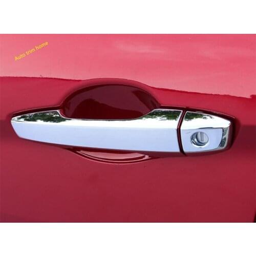 Side Car Door Handle Cap Protection Kit Cover Trim ABS Fit For Mitsubishi Eclipse Cross 2018 2019 2020 2021 Auto Accessories
