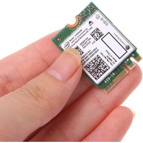 For In-tel Dual Band Bluetooth Wireless-AC 3165 BT4.0 2.4G/5G 433M NGW Card