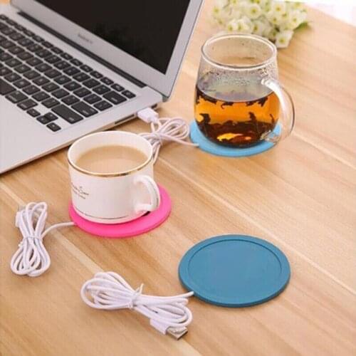 Hot Sale USB Power Suply Office Tea Coffee Cup Mug Mats Pads Warmer Heating Cup Mat Pad Coaster