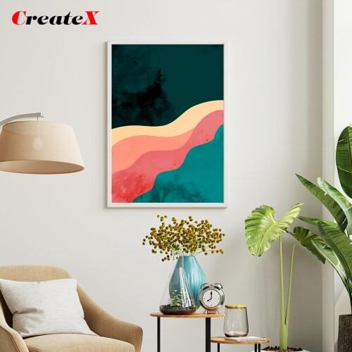 Canvas Painting Modern Nordic Nature Landscape Picture Home Art Decor Prints for Room Decor Aesthetic Canvas Wall Art