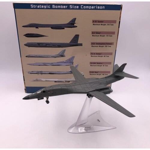 Wltk USAF OT 53WG/337CC Rockwell B-1B Lancer Bomber 1/200 Diecast Model