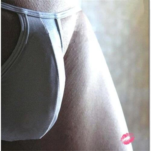 Male Sexy Cock Pouch G Strings Bikini Swim Bottoms Mens Hipster Thongs Tanga Cotton Panties Beach Sunbath Gay Underwear Lingerie