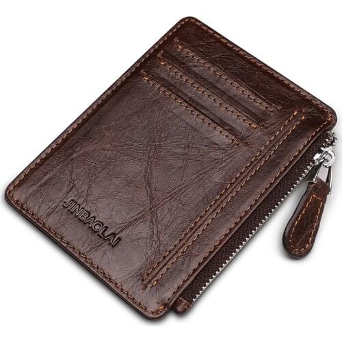 Mens Wallet Leather Purse For Men Credit Catrd Holder Short Wallet Male Slim Coin Purse mens Money Bags