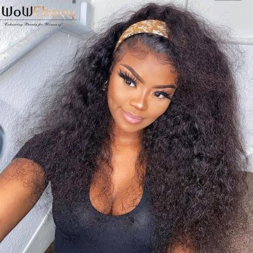 Natural kinky curly human hair deep part wigs remy 13x1 t part curly lace front wigs for black women 250 density lace preplucked