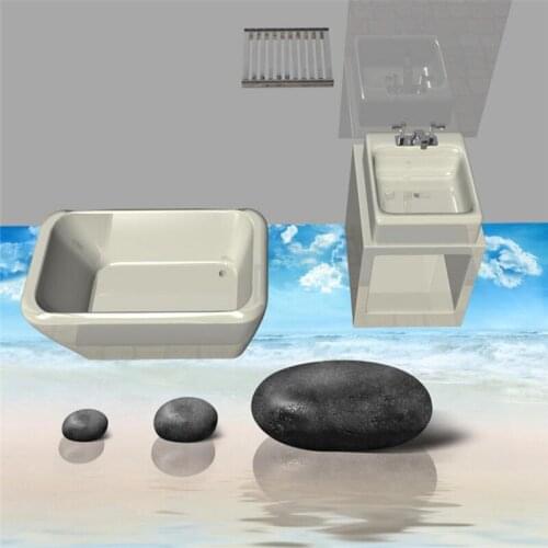 Beibehang Custom 3d wall paper realistic water cobblestone living room 3D floor tiles wallpaper decorative painting