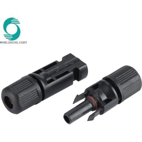 Solar Connector PV Solar Panel Connectors Male & Female IP67 TUV 1000Vdc for Solar Cable 2.5mm2 4mm2 6mm2