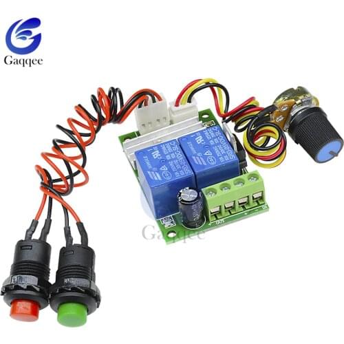 DC 12V 24V 3A 21kHz PWM DC Motor Speed Regulator Controller Adjustable Speed Control Reversible Relay Module 6V-28V 1203BS