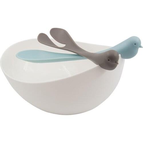 Salad bowl stir salad fruit spoon bowl set of 3 Fruit Salad Bowl