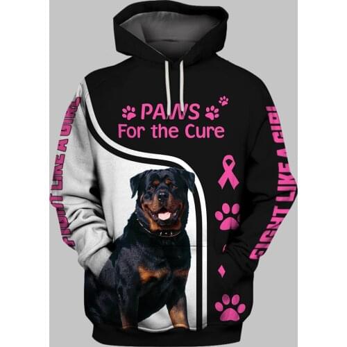 Rottweiler 3D Hoodies Printed Pullover Men For Women Funny Sweatshirts Fashion Animal Sweater Drop Shipping 01