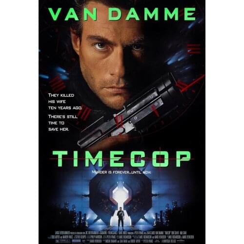 TIMECOP MOVIE Art print Silk poster Home Wall Decor