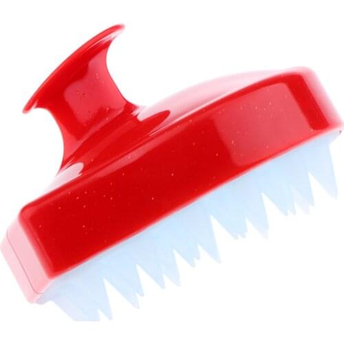 Comfortable Hair Scalp Massager Shampoo Brush,Soft Silicone Scalp Care Brush Helps Control Dandruff