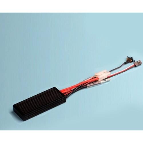 Waterproof Two Way 50A Brushed ESC Electrical Speed Controller for DIY RC Boat Nautical Models 280/380/540/550 Brushed Motors