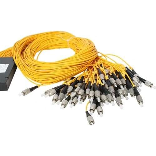 High Quality 1x64 plc splitter FBT Optical Couple, FC / UPC 1x64 plc splitter,FBT Optical Fiber Optic Splitter Single modeFC /UP