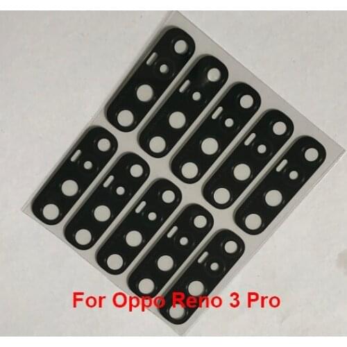 20pcs Back Rear Main Camera Lens Glass For OPPO Reno 3 Pro Reno ACE A3S A3 A5 A5S A53 A73 A75 A77 A79 F11 Pro +adhesive sticker