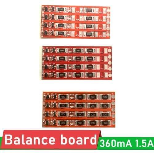 1S 2S 3S 4S 360MA 500mA 1.5A 3.2V LiFePo4 iron phosphate Lithium Battery BMS Charging Protection Balance limiting Board 3.6V 8S