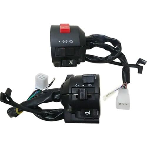 22mm Motorcycle Switches Motorbike Horn Button Turn Signal Electric Fog Lamp Light Start Handlebar Controller Switch