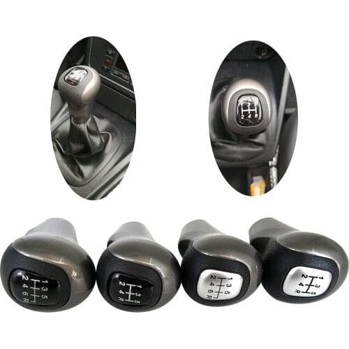 5/6 Speed Car Gear Stick Gear Shift Knob Silver Replacement for Honda Civic 2006 2007 2008 2009 2010 2011 (DX, EX & LX Models)