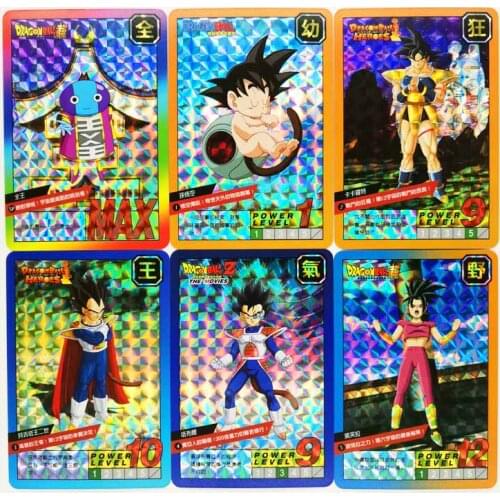 54pcs/set Dragon Ball Z GT Super Saiyan Heroes Battle Card Ultra Instinct Goku Vegeta Game Collection Cards