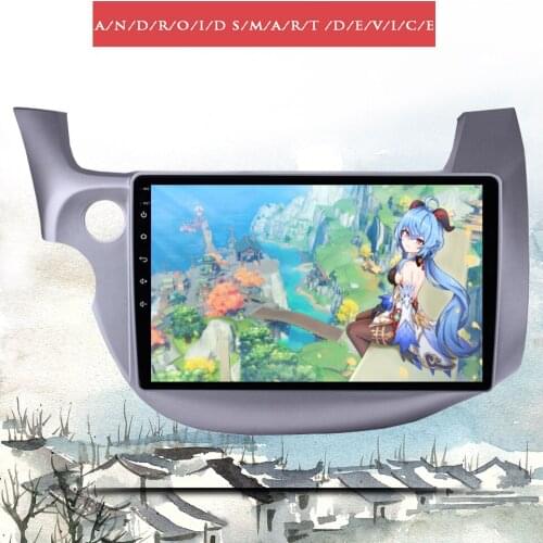 Car Multimedia Player Radio Audio DVD Android 10.0 Navigation For Honda Fit Jazz 2007 2008 2009 2010 2011-2013 Stereo 8 Core