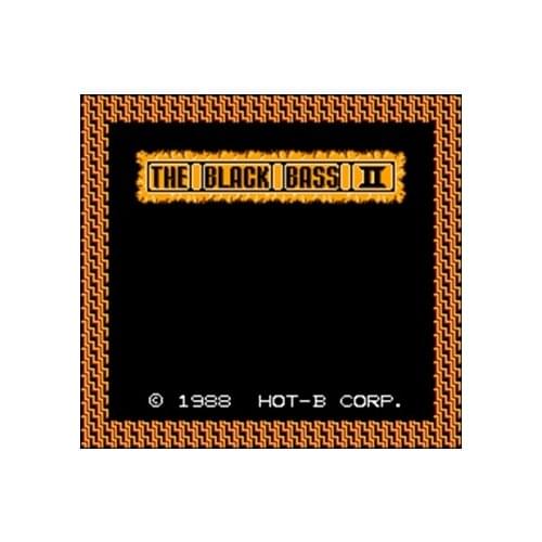 Black Bass 2, The Region Free 60 Pin 8Bit Game Card For Subor Game Players