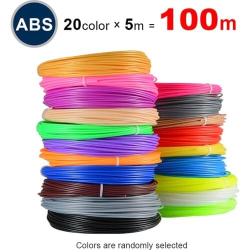 Perfect 3D Pen Special ABS Filament PLA 1.75mm Filament 3D Printer ABS 3D Pen PLA Plastic 20 Colors ABS 1.75 No Pollution