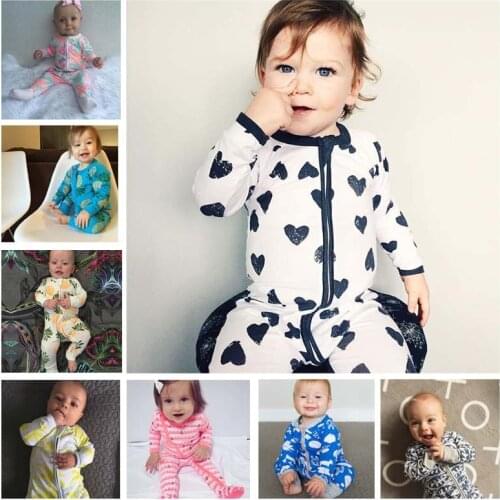Baby spring romper Geometric Printed jumpsuit kids girls toddler Infant newborn clothing ropa de bebe nena boys clothes Outfits
