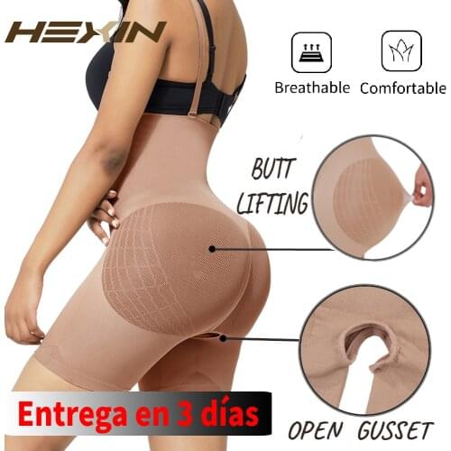 HEXIN Body Shaper Fajas Colombianas Bodysuit Slimming Waist Trainer Shapewear Push Up Butt Lifter Corset Reductoras