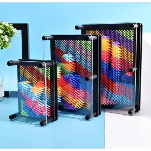 Creative Gifts Novelty Practical Creative Toys 3D Clone Hand Model Needle Carving Three-Dimensional Variety Needle Painting