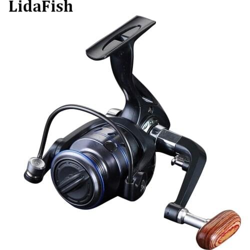 LIDAFISH Brand Spinning Fishing Reel MH1000-6000 Series Metal Spool 5.2:1/4.7:1 Gear Ratio Fishing Reel Fishing Coil