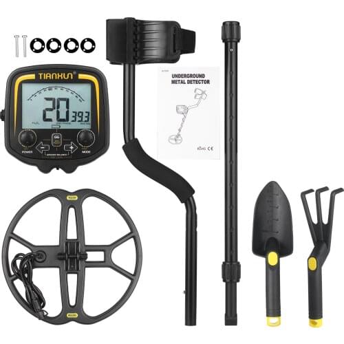 3.7inch LCD Metal Detector High Sensitive Underground Metal Finder Treasure Hunter Gold Prospector Gold Nugget Seeking Device