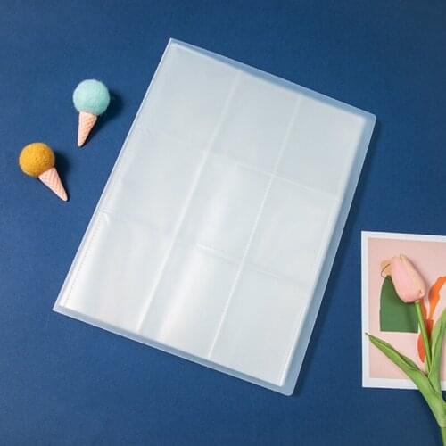 Interstitial Album Large Capacity 432 Pockets Photo Album for Photo/ Movie Ticket and More Commemorative Card Book