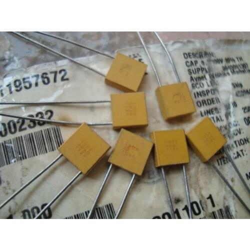 Original new 100% 100V 0.1UF BX104K copper foot multilayer ceramic electrodeless capacitance 5mm size 2*7*8 (Inductor)