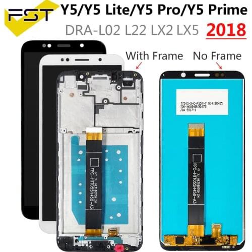 5.45'' 100% Tested LCD For Huawei Y5 Lite 2018 Y5 2018 LCD Display With Touch Screen Assembly For Huawei Y5 Prime 2018 LCD