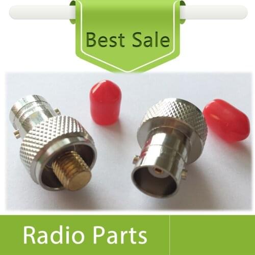 10X BNC Female To UHF Connector For Motorola GP2000, A8 Test Connector Wakie Talkie