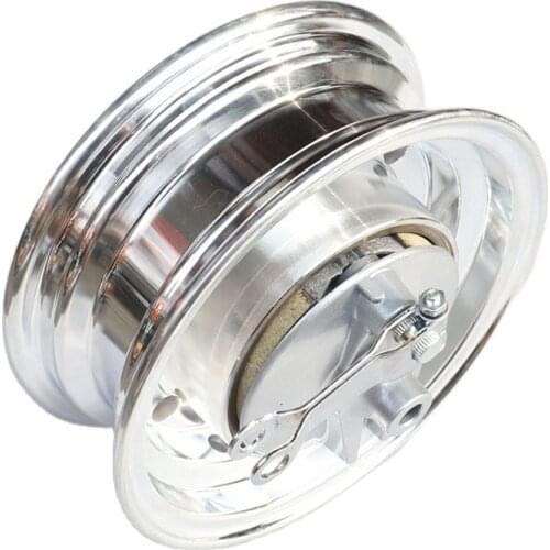 8 Inch Electroplated Rim rear 3.0-8 aluminum wheel hub With cover fit for Monkey Bike Small Monkey MotorcycleWheel Modified
