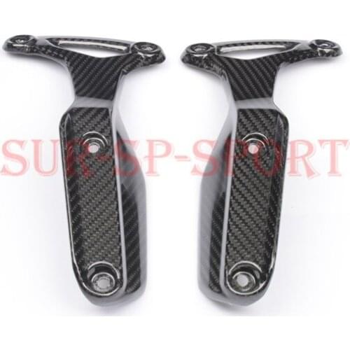 Side Fender Mud Guard Hugger Bracket Legs Fairing Cowl For BMW R Nine T 2014 2018 Carbon Fiber
