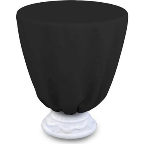 Oxford Cloth Solid Protective UV Resistant Fountain Cover With Drawstring Outdoor Garden Waterproof Dustproof Accessories Statue