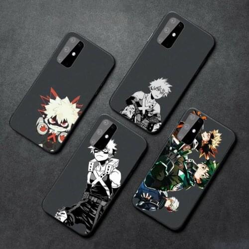 Anime My Hero Academia deku bakugou Boku no Phone Case For Samsung A32 A51 A52 A71 A50 A12 A21S S10 S20 S21 Plus Fe Ultra