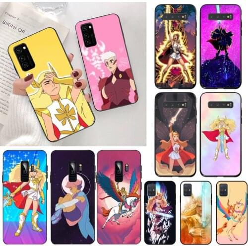 CUTEWANAN She Ra And The Princesses Of Power Phone Case Cover for Samsung S20 plus Ultra S6 S7 edge S8 S9 plus S10 5G lite 2020