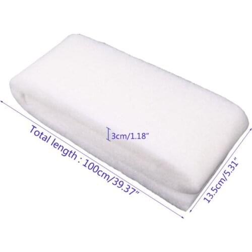 100cmx13.5cmx3cm Aquarium Filter Super Thick Biochemical Filter Cotton Sponge for Fish Tank