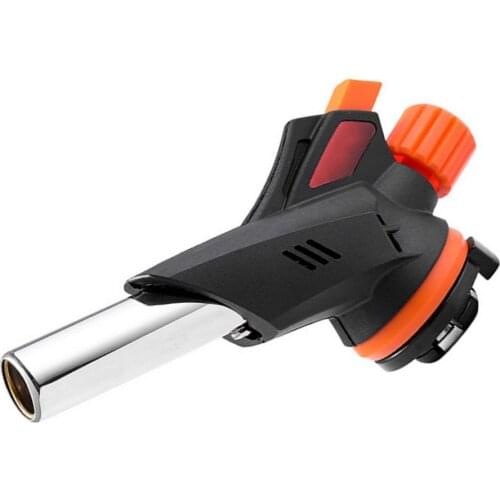 Camping Gas Torch Windproof Welding Fire Maker Lighter Butane Burner Barbecue Torch Camping Tool For BBQ Gun Kitchen Tools