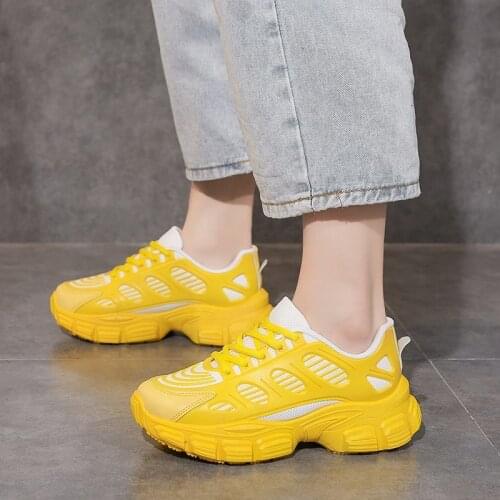 Sneakers Women Casual Shoes Basket Femme Fashion Thick Bottom Breathable Ladies Trainers Platform Shoes Woman Chunky Sneakers