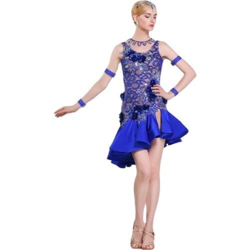 L-16145 Latin dance costumes adult female rumba bullfight dance competition Latin dance dress
