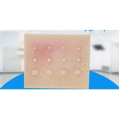 Laparoscopic simulation training equipment Skin suture module Surgical exercise equipment silicone suture