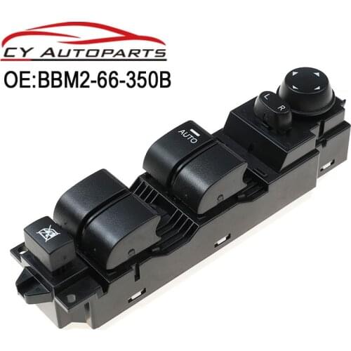 New High Quality Drivers Side Left Master Window Switch For 2010-2013 Mazda 3 BBM2-66-350B BBM266350B